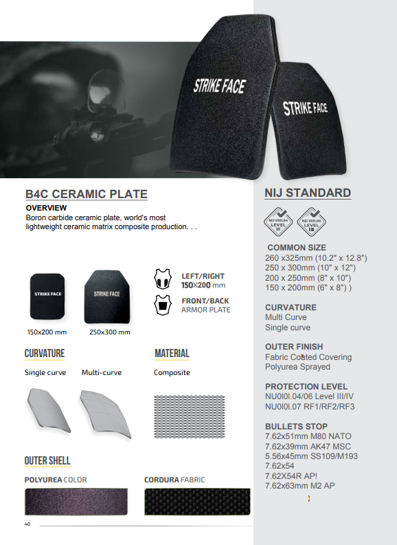 B4 CERAMIC PLATE - Image 2